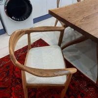 میزناهارخوری ۸ نفره تمام چوب گردو اصل کار دست|میز و صندلی غذاخوری|تهران, الهیه|دیوار