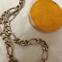 گردنی کهربا اصل مرغ سعادت نشان خوشبختی و جذب