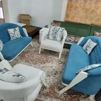 فروش مبل هفت نفره کاملا نو و بدون استفاده