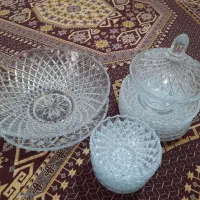 ست کامل پذیرایی شیشه