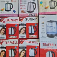 فروش همه مدل کتری برقی استیل و شیشه ای تک و عمده|سماور، چای‌ساز، قهوه‌ساز|شیراز, شهرک گلدشت حافظ‎|دیوار