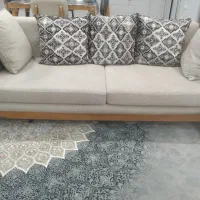 مبلمان 8نفره باناهارخوری ومیز وسط|مبلمان خانگی و میز عسلی|زیباشهر, |دیوار