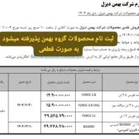 ثبت نام قطعی امپاور BD300D با کاربری کمپرسی ۱۹ تن