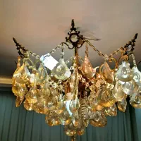 لوستر برنز ۱۲ شعله