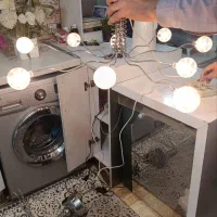 لوستر ۹ شاخه ای شیک.