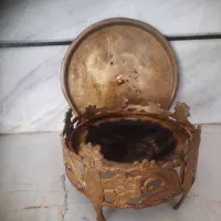 منقل اسفندی برنجی قدیمی