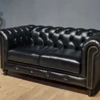 مبل چستر مشکی