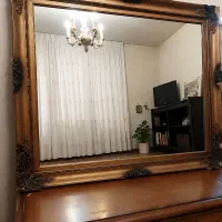 آینه عتیقه دراور و کمد