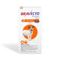 قرص ضد کک و کنه سگ نژاد کوچک براوکتو Bravecto