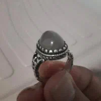 نقره ۹۲۵ نگین عقیق