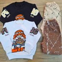 شلوار بگ،لباس بچگانه،رنگبندی،سایز بندی