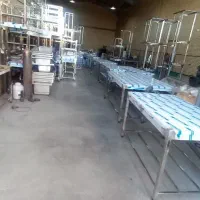 میز کار استیل و ترولی و قفسه استیل آشپزخانه صنعتی|کافی‌شاپ و رستوران|کرج, شهرک نهال و بذر|دیوار