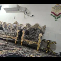 مبل سلطنتی هفت نفره تمیز و سالم