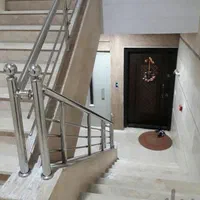 نرده راه پله. استیل.آلومینیوم.چوب|خدمات پیشه و مهارت|شیراز, میانرود|دیوار