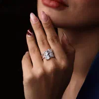 انگشتر نقره ۱۶۵۹ (گالری نقره سینا)