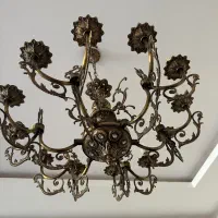 فروش لوستر برنجی|لوستر و چراغ آویز|مشهد, هنرستان|دیوار