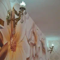 چراغ شب برنز در حد نو