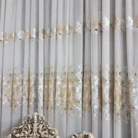 پرده حریر|پرده، رانر، رومیزی|قم, مهدیه|دیوار