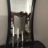 آینه شمعدان جنس چوب