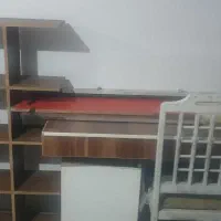 میزکامپیوتر و قفسه mdf