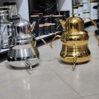 قوری کتری طرح سنگ ورق ضخیم چای سازسماوری کتری قوری|قوری، کتری، قهوه‌ساز دستی|یزد, |دیوار