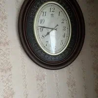 ساعت دیواری طرح چوب