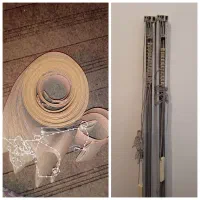 دوعدد پرده عمودی