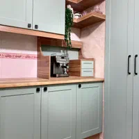کابینت نئوکلاسیک سبز مغز پسته ای(خانه سبز)|مصالح و تجهیزات ساختمان|قم, بلوار امین و ساحلی|دیوار