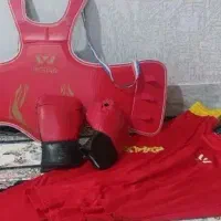 تجهیزات رزمیWESINGهوگو دوطرفه+لباس+دستکش