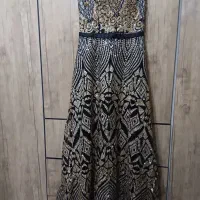 لباس مجلسی منجوق دوزی شده