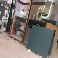 اینه  گنبدی با قاب فلزی و چوبی