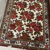 قالی دست بافت زرع نیم(یک‌ونیم در یک) 6عدد