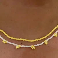 گردنبند مهره منجوق دستساز رنگی و صدفی تابستانی|بدلیجات|تهران, ارم|دیوار