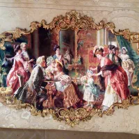 تابلو‌نقاشی‌قدیمی‌‌نوستالژی