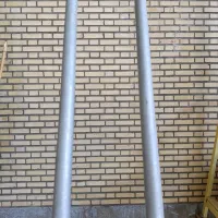 فروش۲ شاخه لوله گالوانیزه سنگین 3 میل / یک اینچ