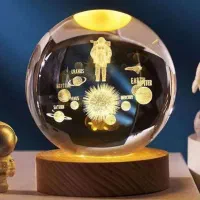 گوی کریستالی و پمپی ثابت و گردان شب خواب کادویی|چراغ خواب و آباژور|تهران, خانی آباد نو جنوبی|دیوار