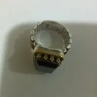 انگشتر نقره با طرحی زیبا و بادوام