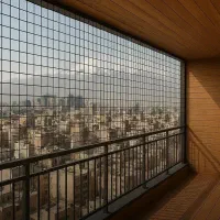 توری کشی بالکن و تراس  حفاظ بالکن و پشت بام