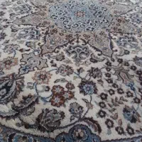 فرش ماشینی 12متری و فرش دایره ای 3متری یک طرح