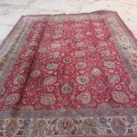 قالی دست بافت عتیقه|فرش|خمینی‌شهر, |دیوار