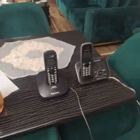 تلفن پانوسنویک دوگوشی|تلفن رومیزی|رشت, چله خانه|دیوار