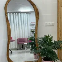 اینه قدی چوبی دفرمه