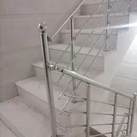 نرده استیل آهنی چوبی شیشه راه پله بالکن حفاظ پنجره|خدمات پیشه و مهارت|کرمانشاه, |دیوار