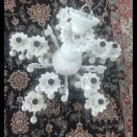 لوسترسفید۱۰شاخه|لوستر و چراغ آویز|ورامین, ورامین|دیوار