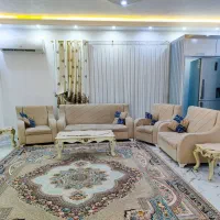 مبل ۷نفره همراه با جلو مبلی و عسلی
