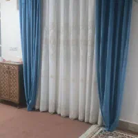 دو عدد پرده درحد نو|پرده، رانر، رومیزی|ایذه, |دیوار