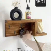 اکسسوری چوبی(جا کلیدی.قاب عکس.لوستر|صنایع دستی و سایر لوازم تزئینی|قائن, |دیوار