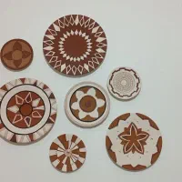 دیوارکوب سفالی