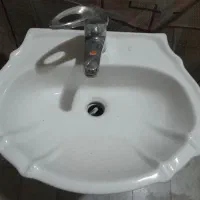 روشور چینی به همراه شیرآلات|لوازم سرویس بهداشتی|مشهد, موسوی قوچانی|دیوار