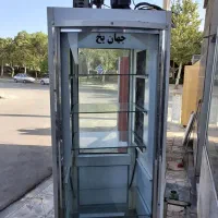 یخچال ایستادهویترینی جهان یخ باموتورفابریک باضمانت